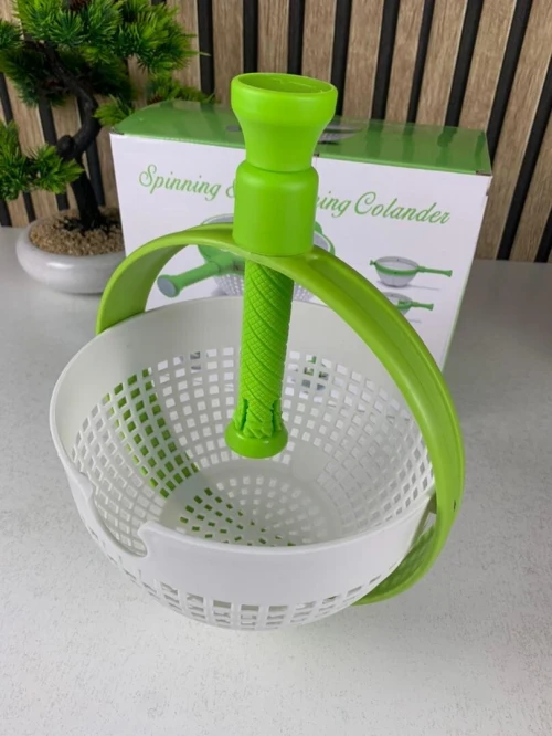 Égouttoir Rotatif Multifonction pour Fruits et Légumes