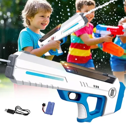 Pistolet à Eau Électrique Haute Performance  Recharge Rapide