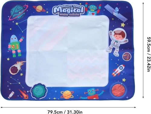 Tapis Éducatif Lavable pour Enfants  Dessin et Apprentissage à lEau