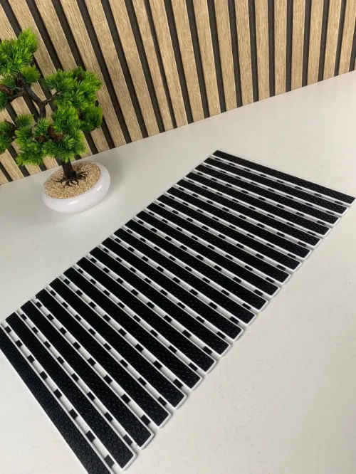 Tapis Antidérapant pour Baignoire et Douche avec Évacuation dEau