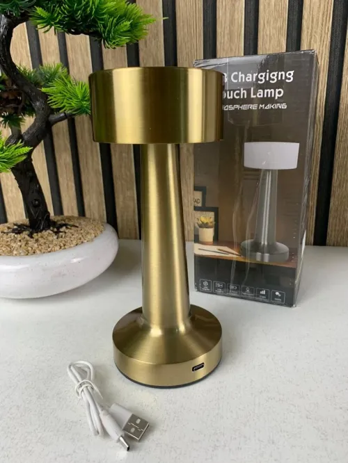 Lampe de Chevet LED Tactile à Intensité Variable 3 Modes dÉclairage