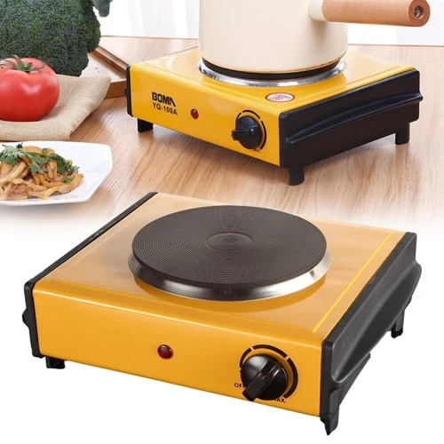 Mini Plaque de Cuisson Électrique 1000W Portable et Robuste