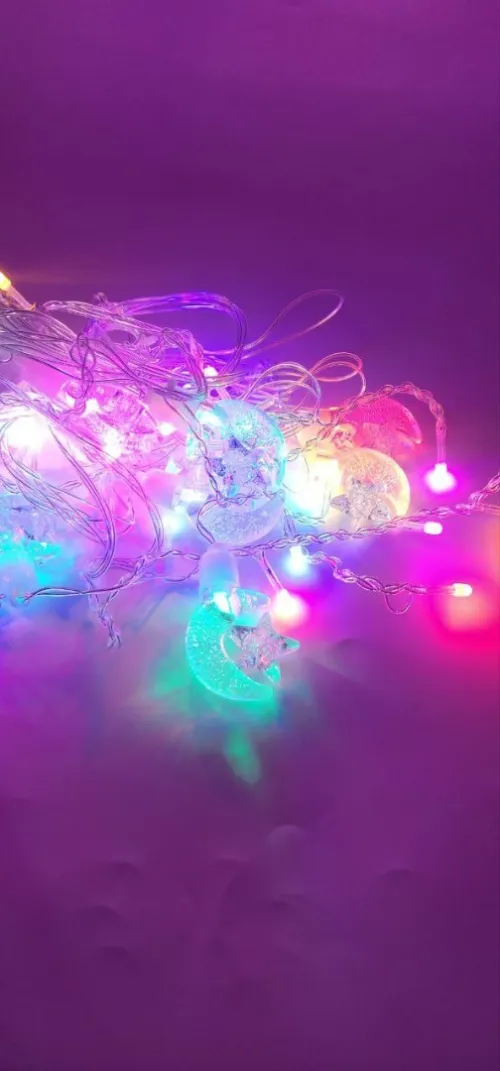 Guirlande LED Cristallisée Ramadan  Décoration Lumineuse 3 m