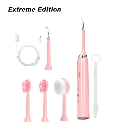Brosse à Dents à Ultrasons 3en1  Nettoyage Profond, 3 Vitesses, Étanche