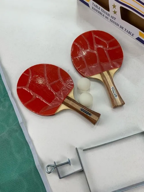 Ensembles Raquettes de tennis de table pingpong avec 2 Balles