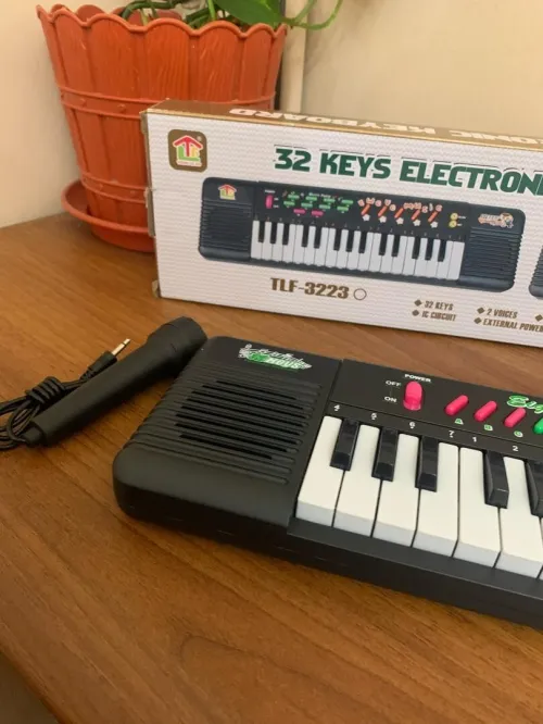 Piano Électronique Éducatif pour Enfants 32 Touches avec Micro