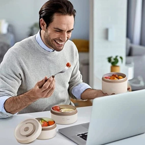Boîte à Lunch Isotherme Micro-ondable  حافظة طعام حرارية قابلة للاستخدام في الميكروويف