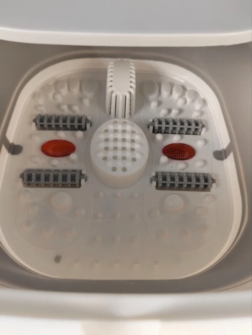 Spa de Pieds Pliable  Massage, Bulles Relaxantes et Fonction Chauffante