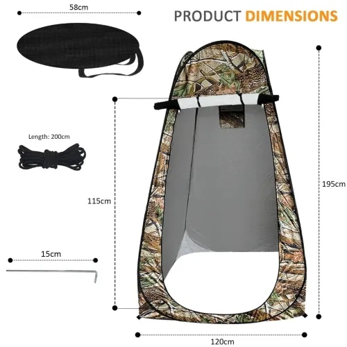 Cabine de Change Portable UPF50+  Tente Pliable Imperméable