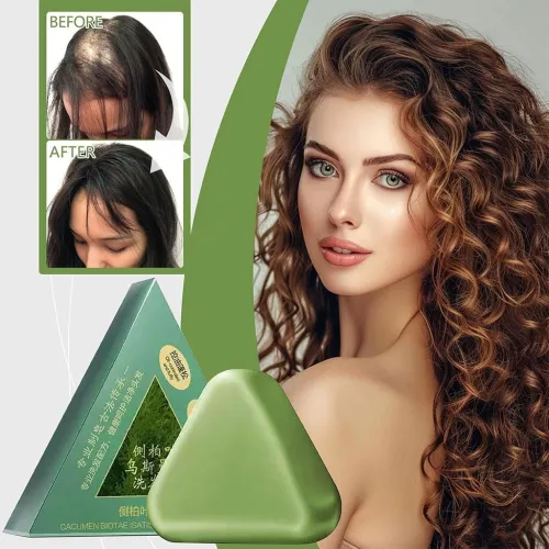 Shampoing Solide Naturel Seven Green  Cheveux Sains et Éclatants