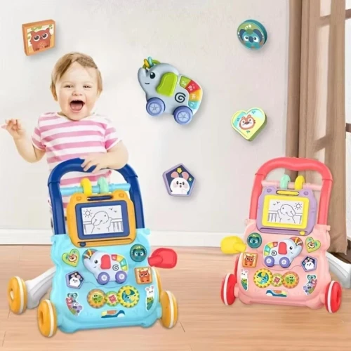 Marcheur Bébé Multifonction  Jeux Éducatifs, Musique et Dessin