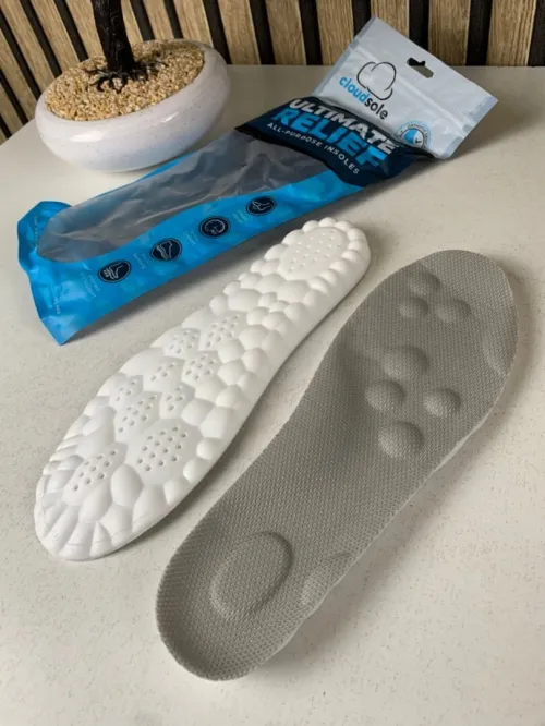 Semelles Orthopédiques Ultra Douces en Latex avec Technologie 4D