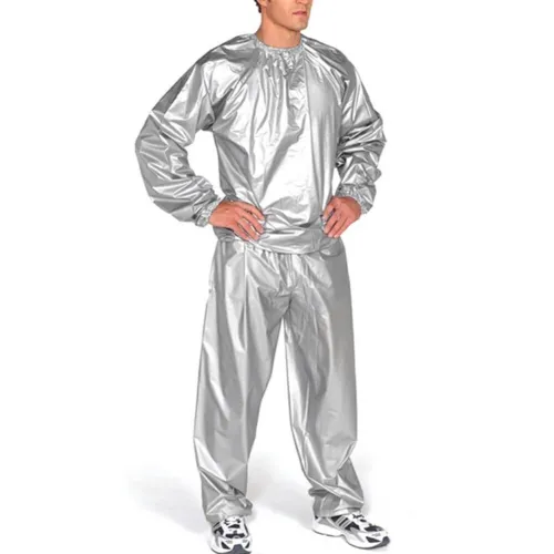 Combinaison de Sudation Unisexe Sauna Suit en PVC - Brûle-Graisses et Anti-Déchirures