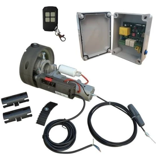 Rideaux électrique et porte