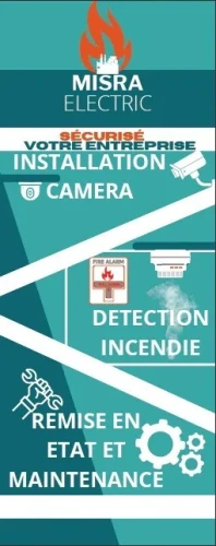 Instalation système de détection Incendie 