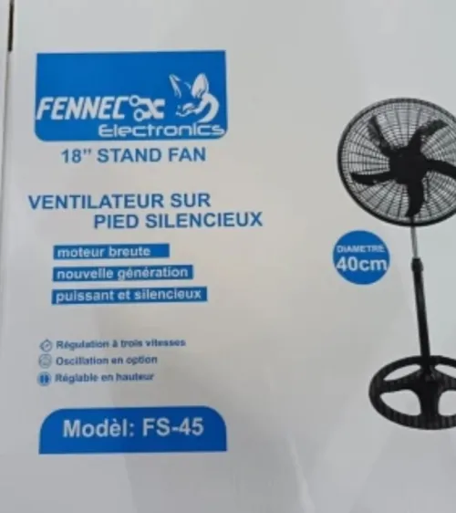 Ventilateur fennec gros et detaile