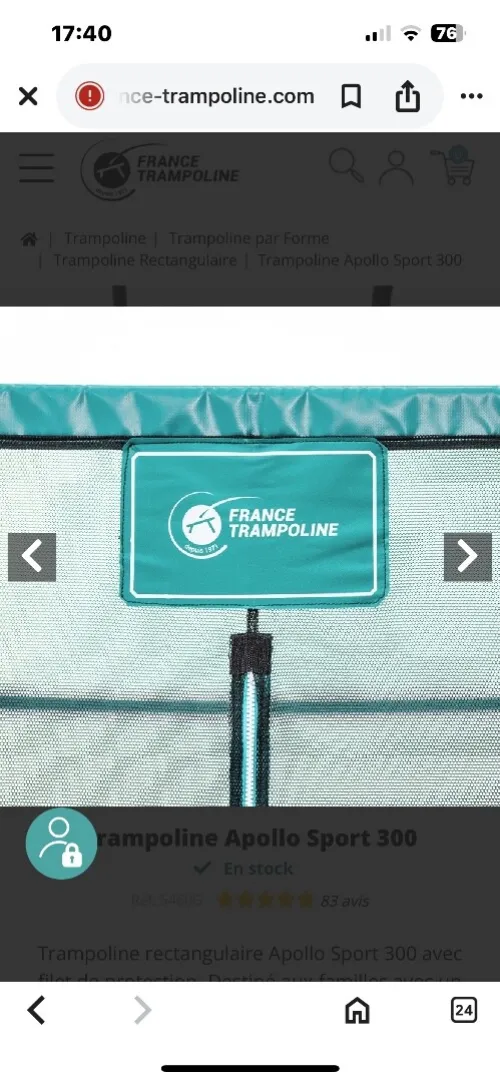 Trampoline appolo