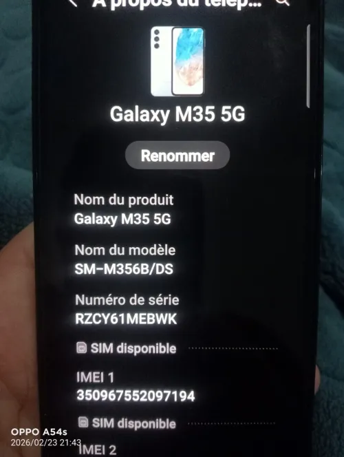 samsung M35