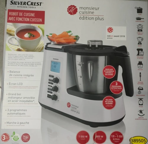 Robot de cuisine fonction cuisson 