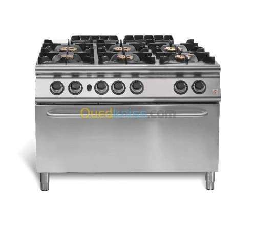 CUISINIERE 6 FEUX SUR FOUR