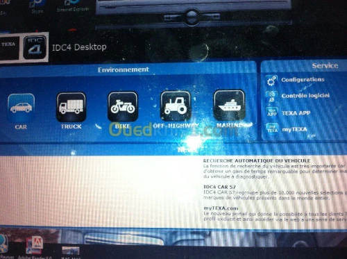 vente scanner auto
