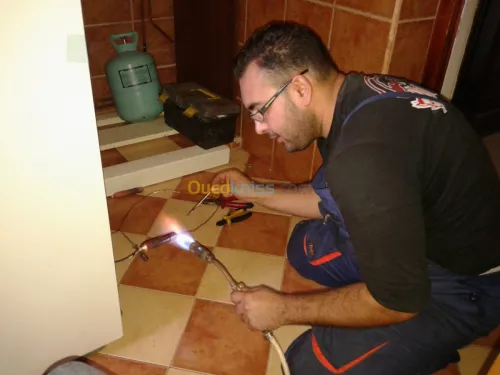 installation et réparation facturé