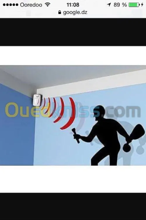 Installation caméra surveillance alrme