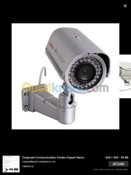 Installation caméra surveillance alrme