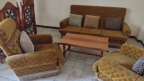 Salon plus table basse 