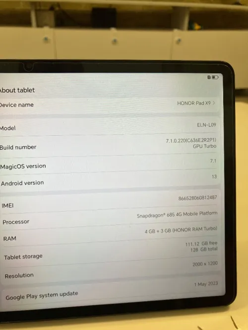 Honor Pad X9