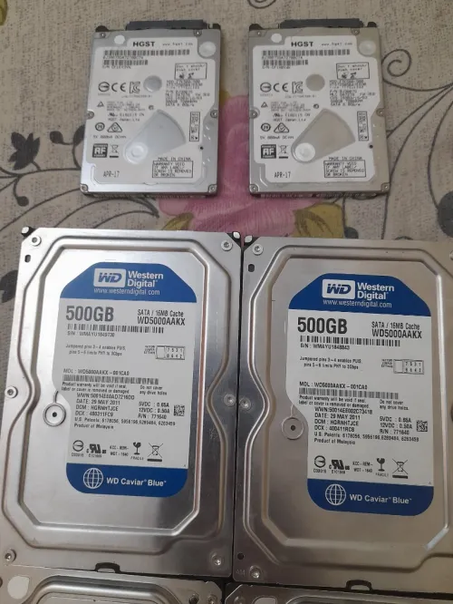 DISQUE DUR 500G WESTERN DISGITALE