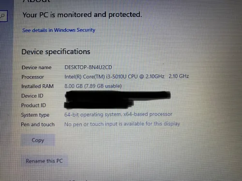 Micro ordinateur portable HP PROBOOK i3