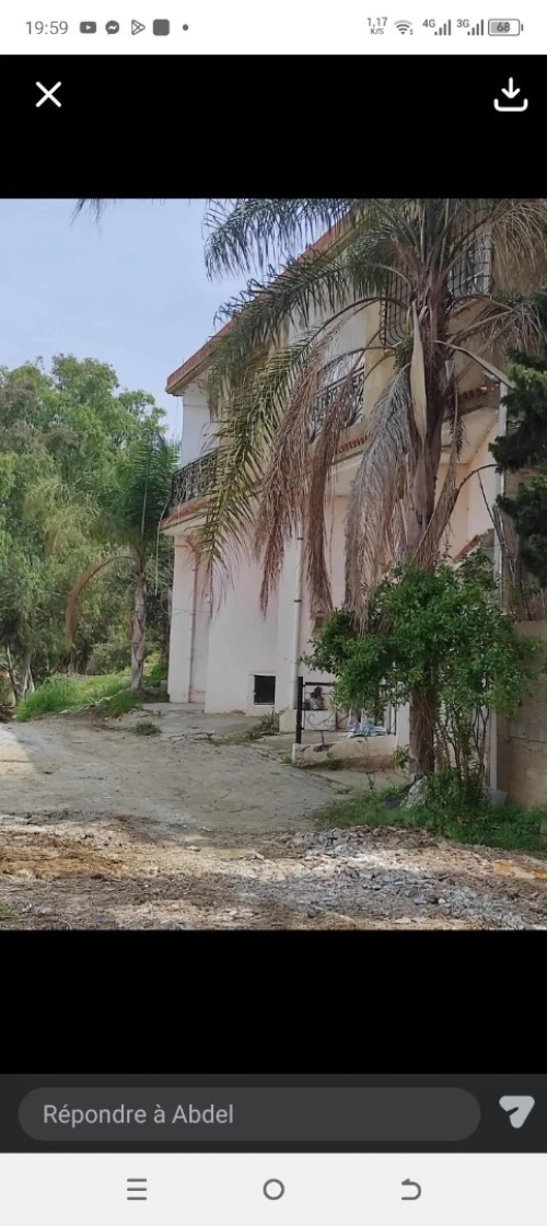 Vente Villa Tipaza Cherchell