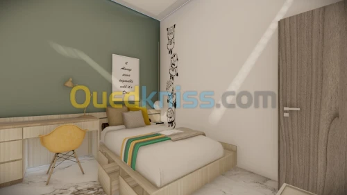 Vente Appartement F3 Alger Bordj el kiffan