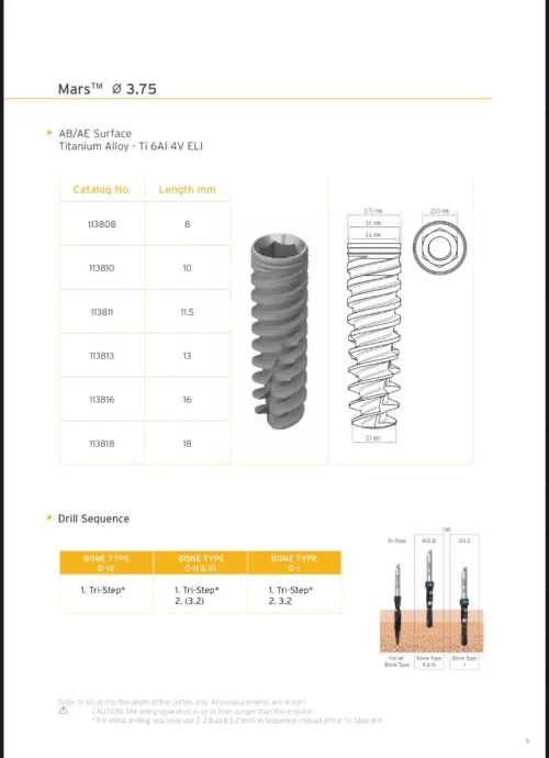 IMPLANTS DENTAIRES DE QUALITE