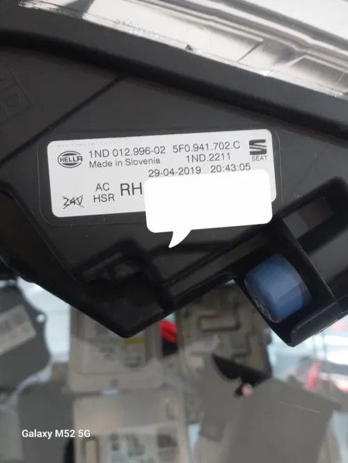 Les anti brouillard Led Seat Leon