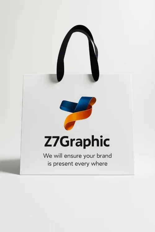 Sac en papier couché personnalisé 