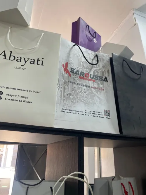 Sac en papier de couché (Lux)