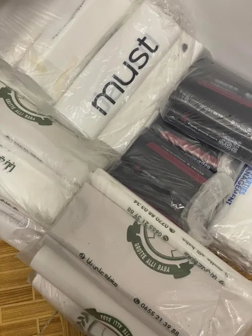 Sac en plastique avec votre logo