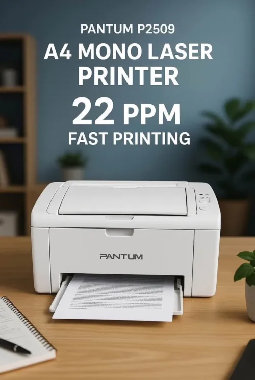 Pantum P2509 Laser A4 Noir et Blanc 22PPM