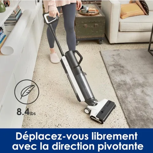 Tineco Floor One S5 Combo Aspirateur Et Laveur Sec Et Humide Sans Fil Intelligent