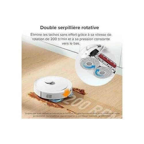 Aspirateur Robot Laveur Avec Station Roborock Qrevo Master - 10000Pa - LIdar