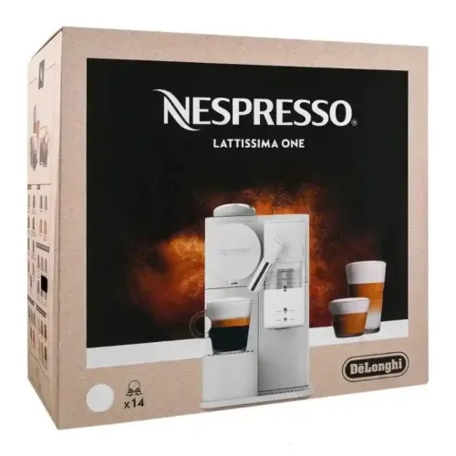 Machine A Café DELONGHI NESPRESSO LATTISSIMA ONE EN510.W BLANCHE