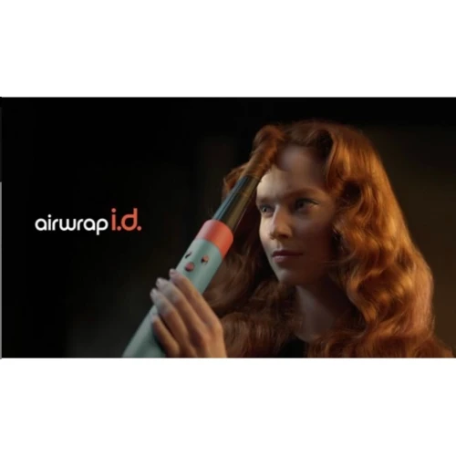 Multi styler Dyson Airwrap i.d. cheveux bouclés à frisés (Céramique/Topaze)