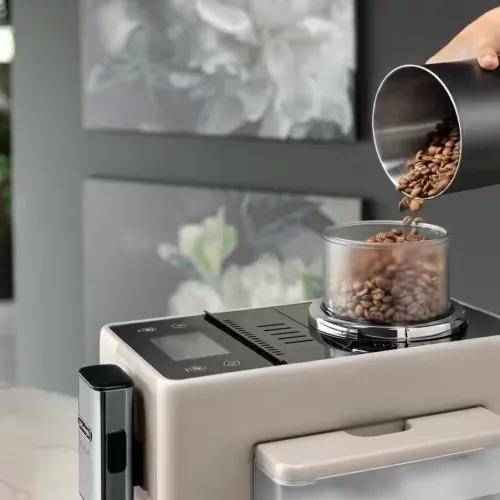 Machine A Café Delonghi Rivelia Sand Beige EXAM44055BG