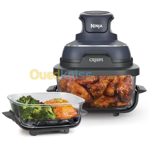 Ninja CRISPi Friteuse Sans Huile Portable 3,8L 4En1 Frire Sans Huile 1700W