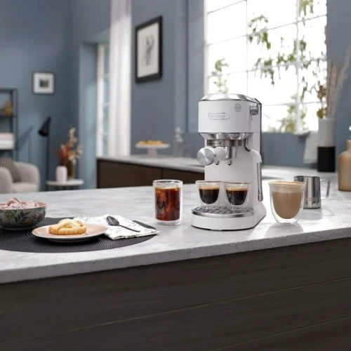 Machine A Café Delonghi Duo Blanc EC890 WI