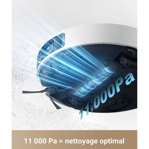 Robot Aspirateur Laveur Dreame L40 Ultra-11000pa-Autonomie 180 Min -Vadrouille Extend- 3d Maping
