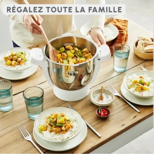 Robot Cuiseur Moulinex i-Companion Pro Connecté HF95J810