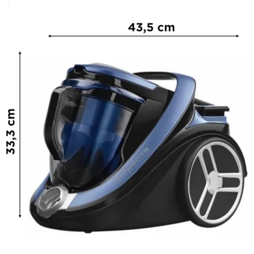 Aspirateur Sans Sac ROWENTA RO7691EA SILENCE FORCE CYCLONIC ANIMAL CARE PRO SILENCIEUX 550W BLEU